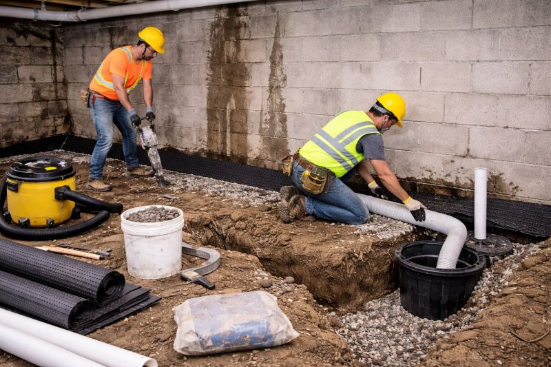 Basement Leak Repair in Greenville, SC